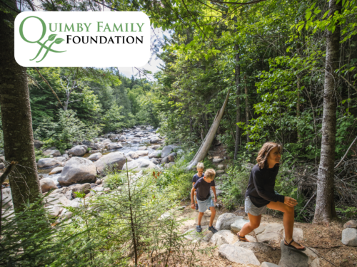 Honored with 2026 Quimby Support | Alliance Receives 2026 Quimby Movement Grant | High Peaks Alliance