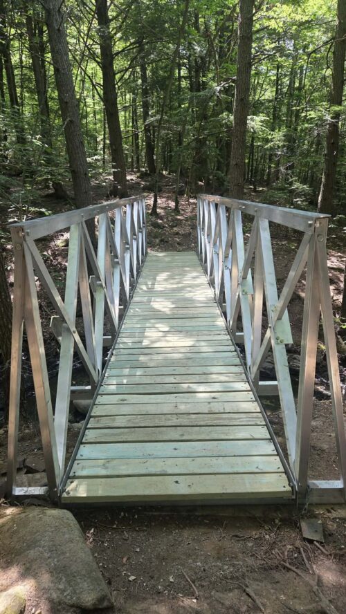 New Bridges, Better Access | Access Improved for Mosher Hill Falls Trail | High Peaks Alliance