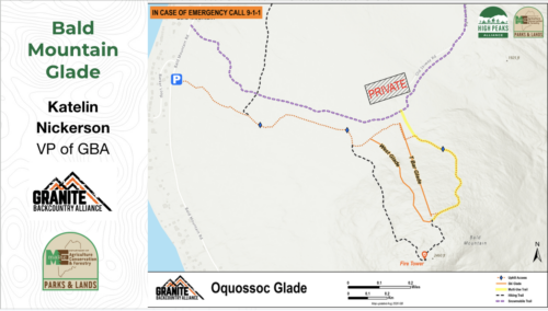 Bald Mountain Glade Project Featured | Alliance Joins Rangeley Guides and Sportsmen’s Association Potluck | High Peaks Alliance